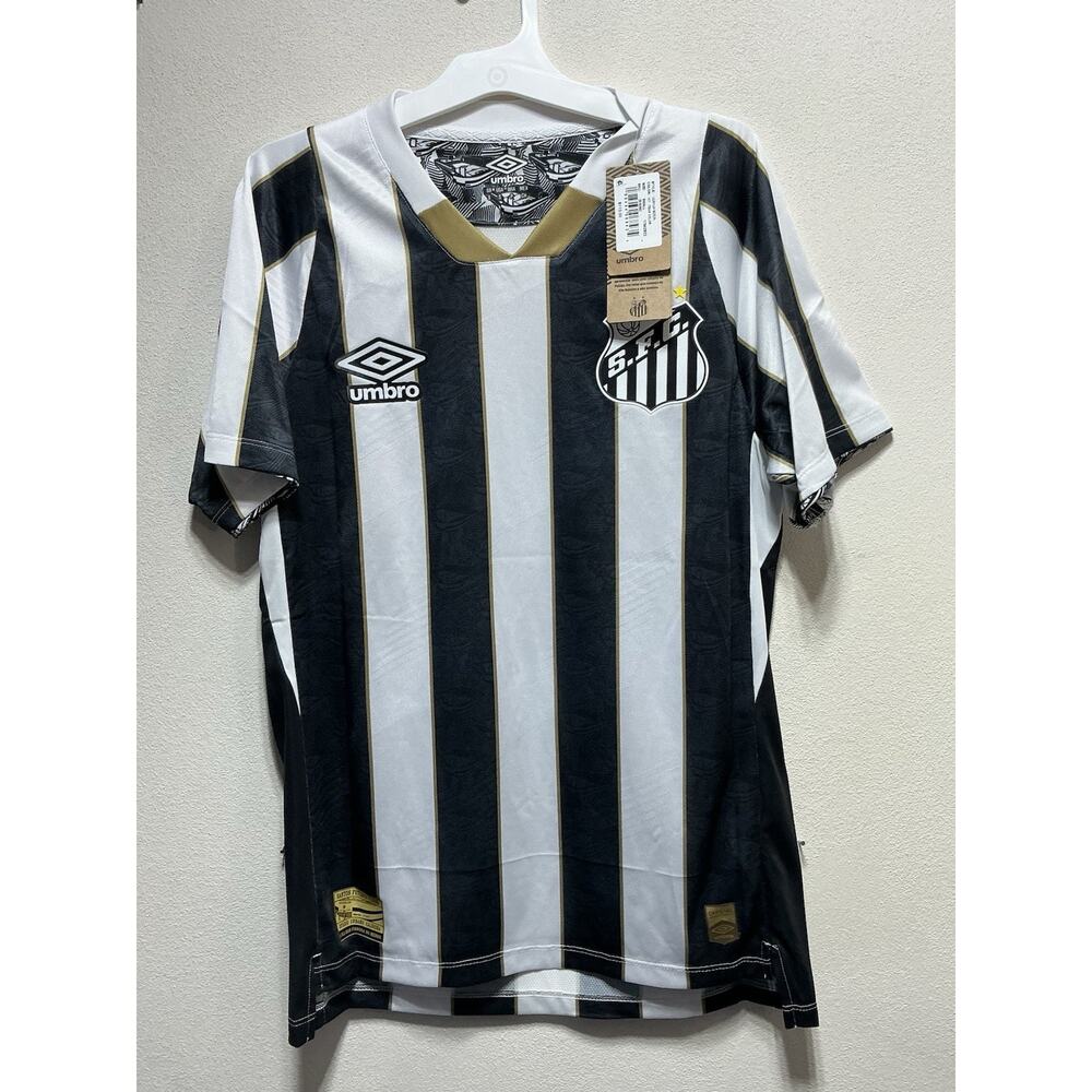 Umbro Santos 2024-25 Men's Stadium Away Jersey Size S